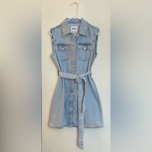 Zara Denim Dress, NWT